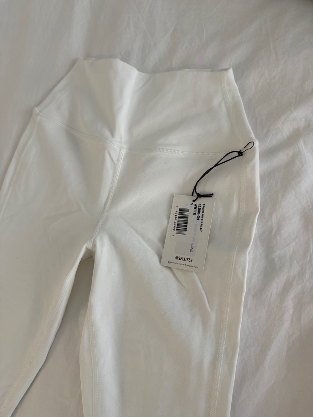 Splits59 Flare Pants in White Sz Small - Picture 2 of 4